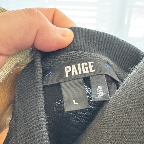 Paige Black Studded Women's Top - Picture 2 of 11